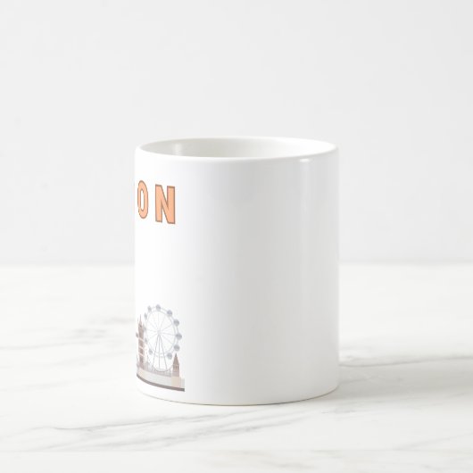 London Skyline Mug Kaffeetasse (Mittel)