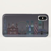 London Skyline Night Reflections Case-Mate iPhone Hülle (Rückseite (Horizontal))