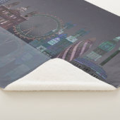 London Skyline Night Reflections Sherpadecke (3/4)