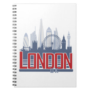 London-Skyline Notizblock