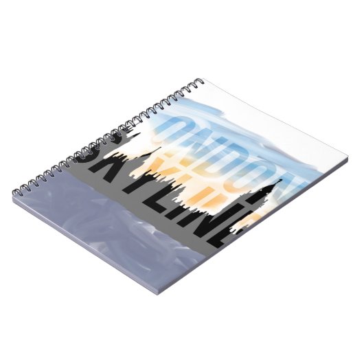 LONDON Skyline Notizblock (Linke Seite)