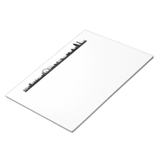 London Skyline Notizblock (angewinkelt)