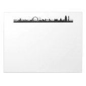 London Skyline Notizblock (Vorderseite)