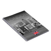 London Skyline Notizblock (Rechte Seite)