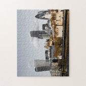 London Skyline Panorama Geschenkposter Puzzle (Vertikal)