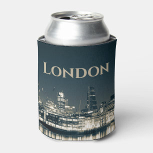 London Skyline Panorama Urban Souvenir Geschenk Dosenkühler
