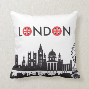 London Skyline Pillow Kissen