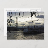 London Skyline Postcard Postkarte (Vorne/Hinten)