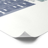 London Skyline Poster (Ecke)