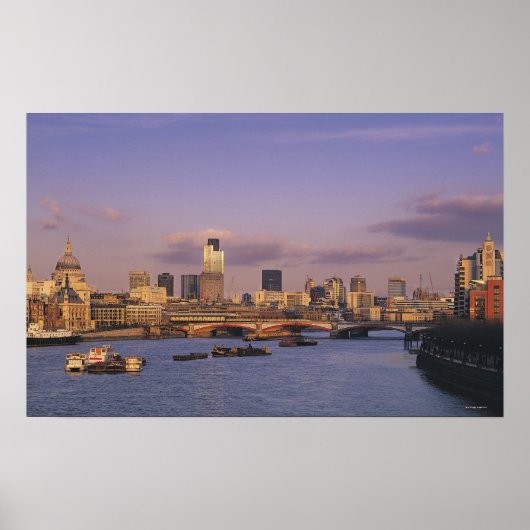 London Skyline Poster (Vorne)