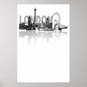London Skyline Poster (Vorne)