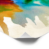 London Skyline Poster (Ecke)