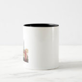 London skyline poster zweifarbige tasse (Mittel)