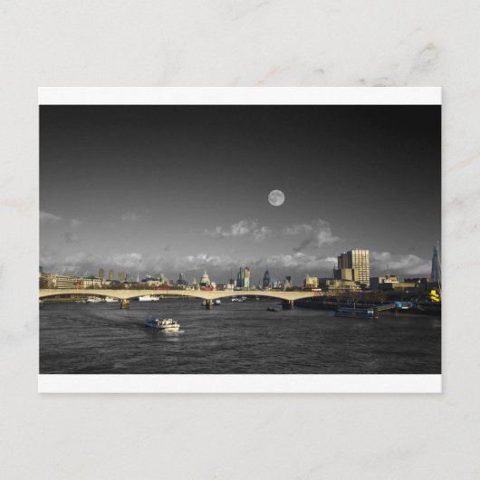 London Skyline Postkarte (Vorderseite)