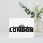 London Skyline Postkarte (Stehend Vorderseite)