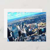 London Skyline Postkarte (Vorne/Hinten)