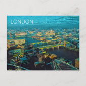 London Skyline Postkarte (Vorderseite)