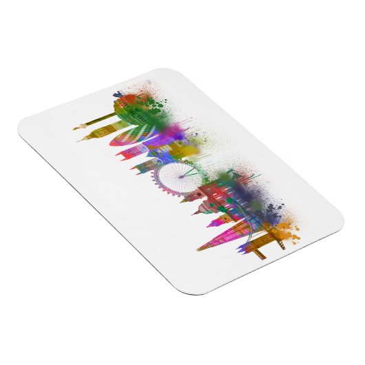 London Skyline - Rainbow Magnet (Rechte Seite)