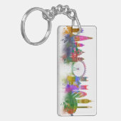 London Skyline - Rainbow Schlüsselanhänger (Vorderseite links)