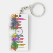 London Skyline - Rainbow Schlüsselanhänger (Rückseite)