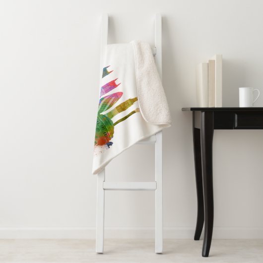 London Skyline - Rainbow Sherpadecke (Beispiel)