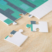 London Skyline Reiseplakat. Puzzle (Seite)