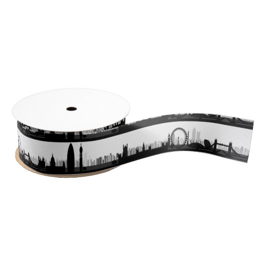London Skyline Ribbon Ripsband (Spule)