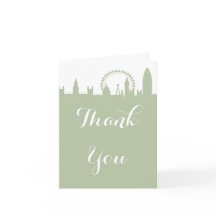 London Skyline Sage Party Thank you