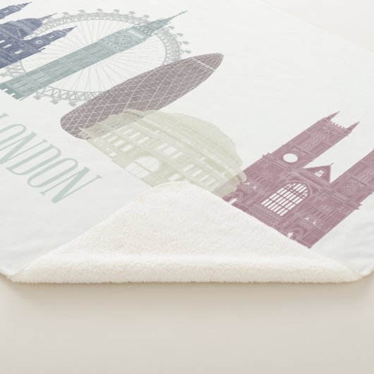 London Skyline Sherpadecke (3/4)