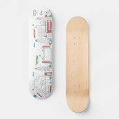 London Skyline Skateboard (Vorderseite)