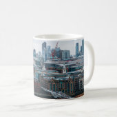 London Skyline: St. Paul's Aerial View Kaffeetasse (VorderseiteRechts)