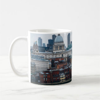 London Skyline: St. Paul's Aerial View Kaffeetasse