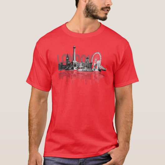 London-Skyline T-Shirt (Vorderseite)