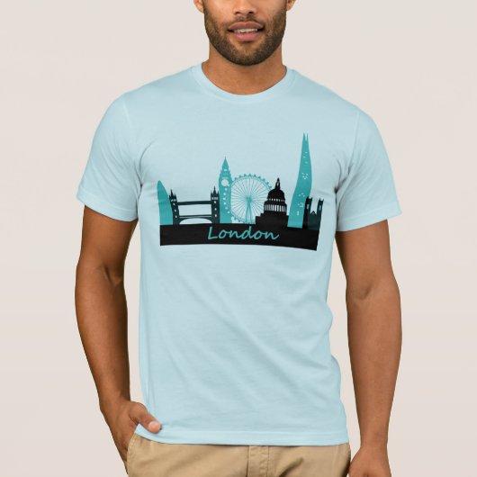 London-Skyline T-Shirt (Vorderseite)