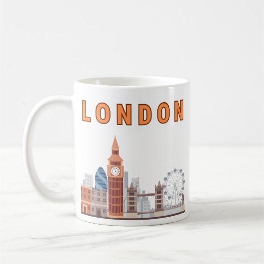 London Skyline Tasse (Links)