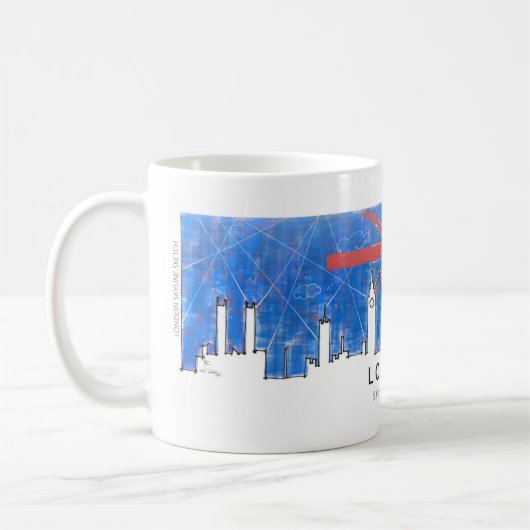 London Skyline Tasse (Links)
