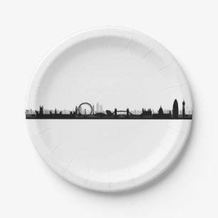London Skyline Themed Party Paper Teller