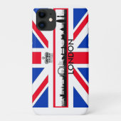 London Skyline Union Jack Flag Case-Mate iPhone Hülle (Rückseite)