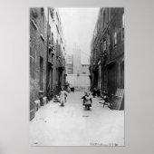 London Slums, 1899 Poster (Vorne)