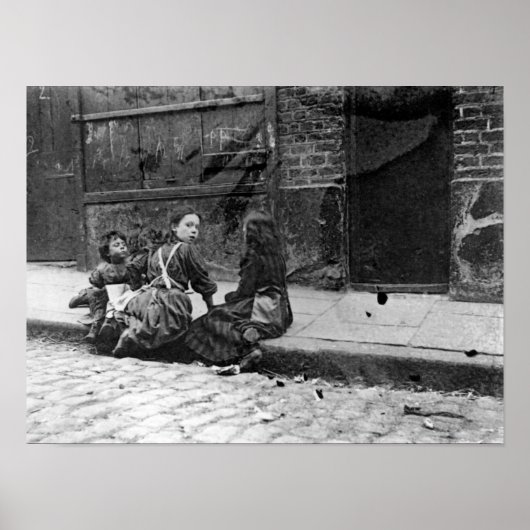 London Slums, Twine Court Poster (Vorne)