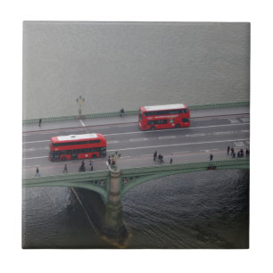 London Small (4,25" x 4,25") Keramik Foto Tile Fliese