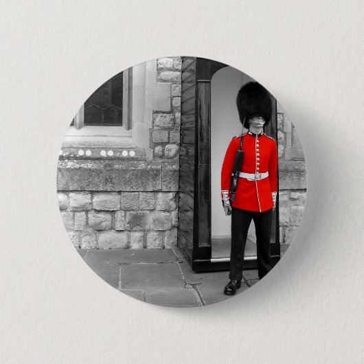 London-Soldat-Paradeknopf Button (Vorderseite)