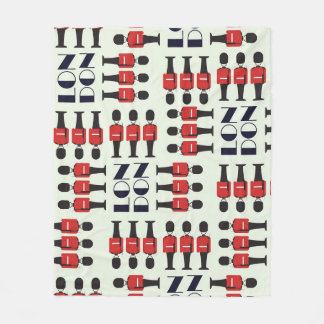 London, Soldaten, nahtlos Fleecedecke