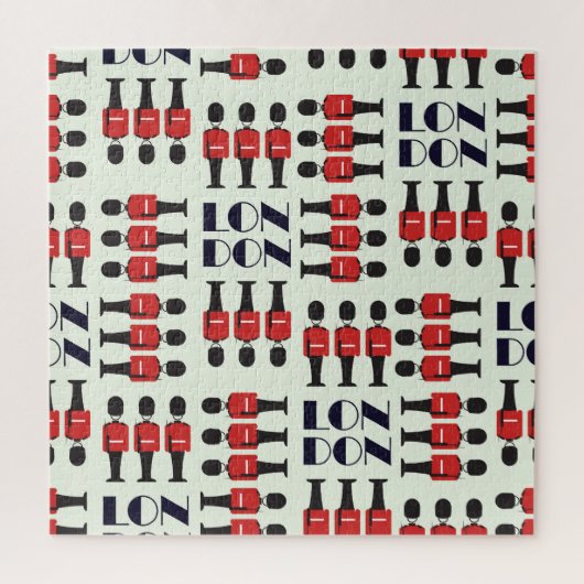 London, Soldaten, nahtlos Puzzle (Vertikal)