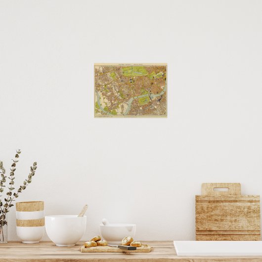 London Southwest Poster (Küche)