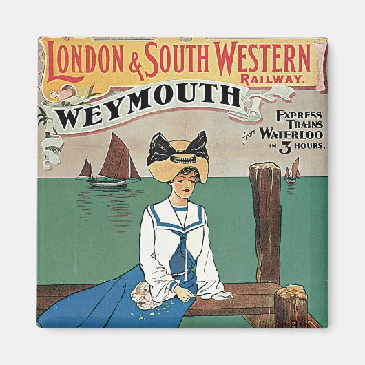 London & Southwest ~ Weymouth Magnet (Vorne)