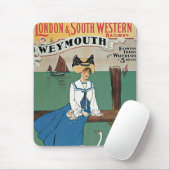 London & Southwest ~ Weymouth Mousepad (Mit Mouse)