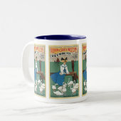 London & Southwest ~ Weymouth Zweifarbige Tasse (Vorderseite Links)
