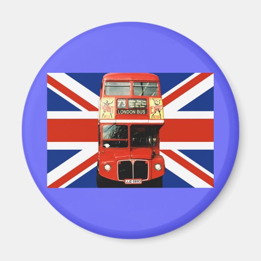 London Souvenir Kühlschrankmagnet (Vorne)