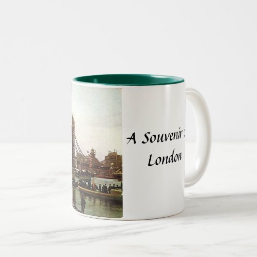 London Souvenir Tasse - Tower Bridge (VorderseiteRechts)